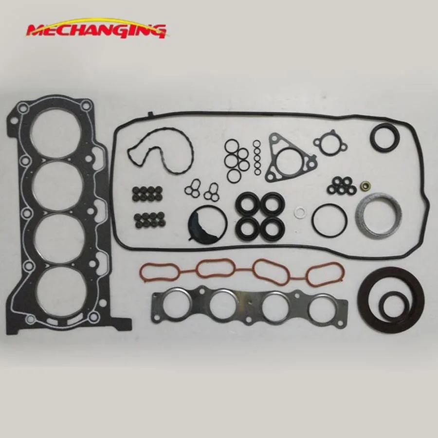 

customized LOGO 1ZRFE 2ZRFAE For TOYOTA COROLLA 1.6L VVTi AURIS 1.8L Engine gasket Full Set Engine shim 04111-37091 50281600