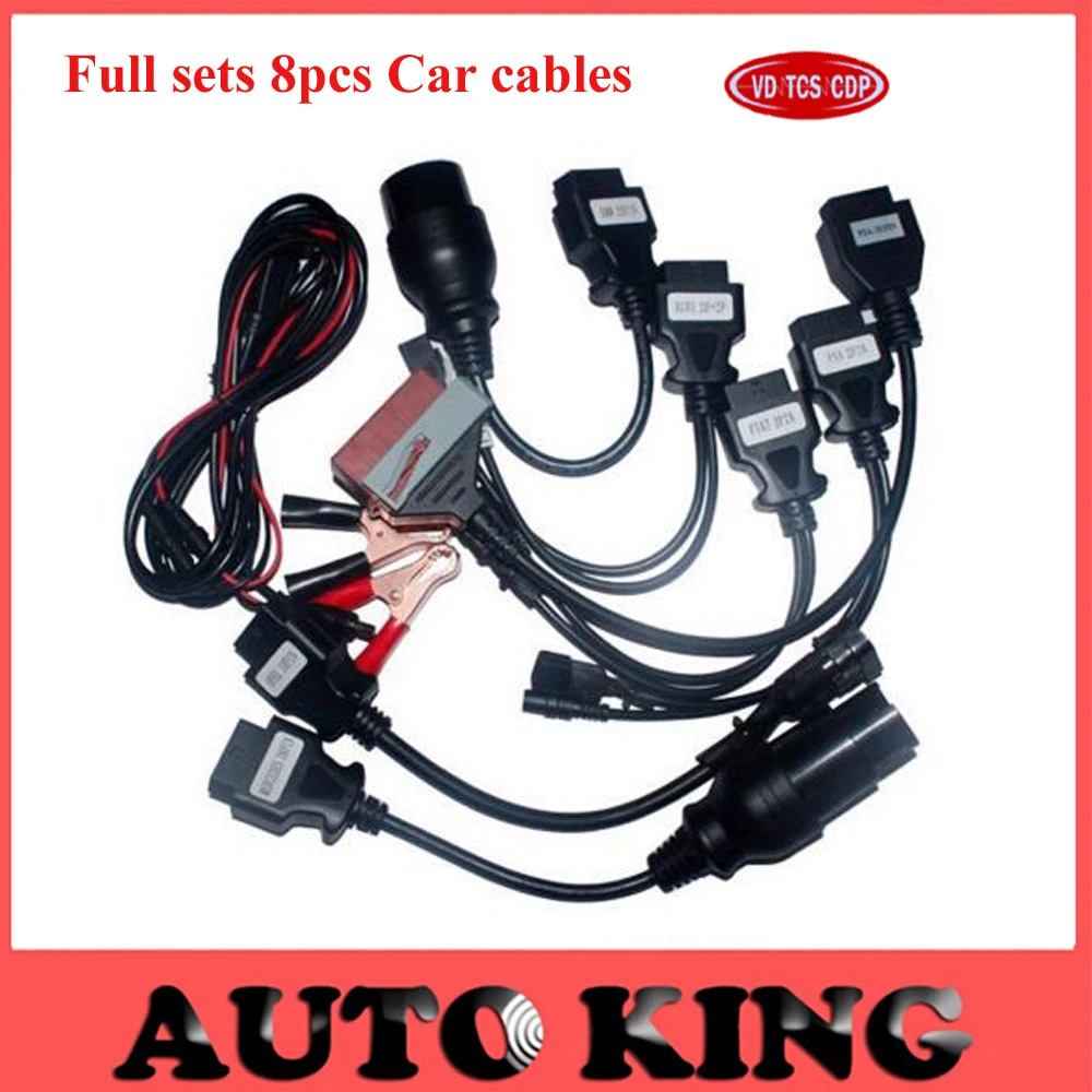 Prix pour Livraison gratuite ensembles complets 8 pièces câbles de voiture pour VD TCS CDP PRO wow snooper/multidiag pro + mvdiag obd2 diagnostic outil Prix pour Livraison gratuite ensembles complets 8 pièces câbles de voiture pour VD TCS CDP PRO wow snooper/multidiag pro + mvdiag obd2 diagnostic outil