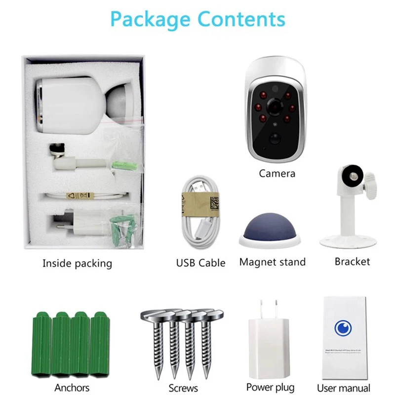 IP камера с Wi Fi и датчиком движения 720P IP65|Камеры видеонаблюдения| |