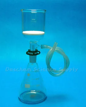 

500ml,Glass Suction Filter Device,Erlenmeyer Flask,250ml Funnel,Rubber Hoses