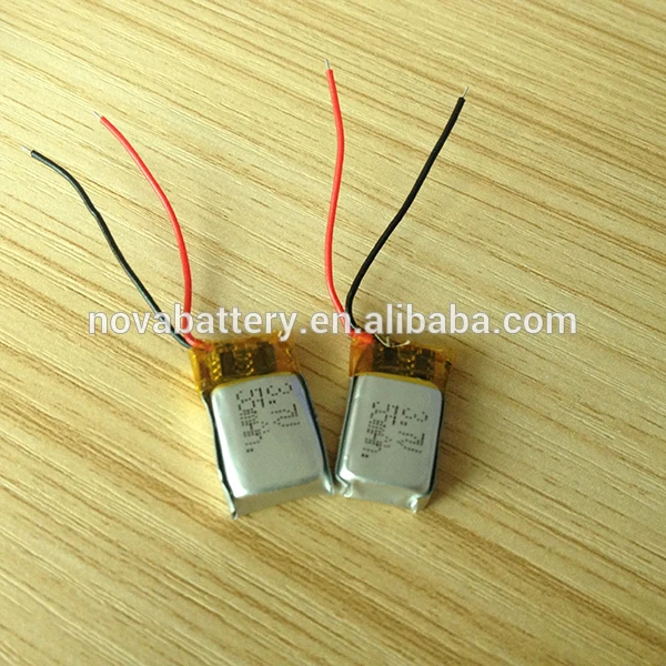 rechargeable lithium ion 3.7v 55mah lipo battery