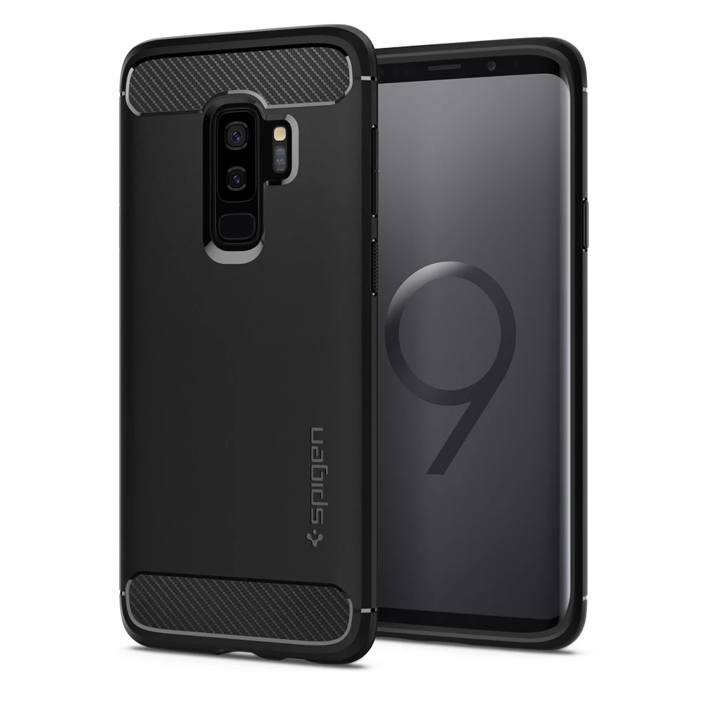 Прочный защитный чехол Spigen для samsung Galaxy S9 Plus/S9+(большой размер 6,2 дюйма