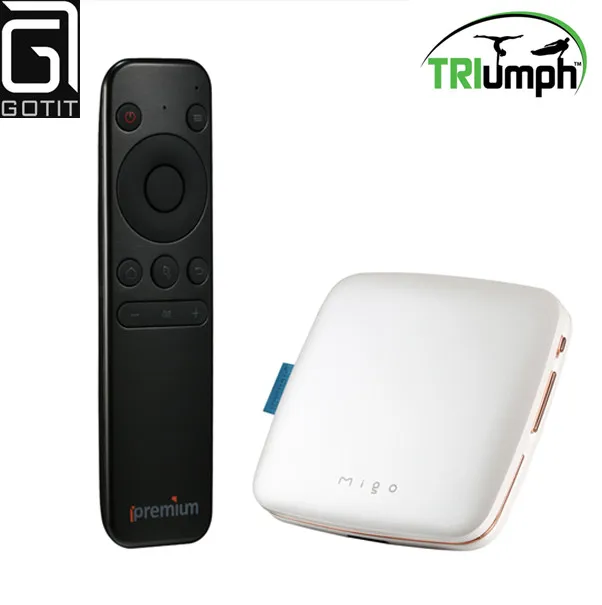 

USA IPTV Ipremium Migo Android5.1 TV Box+Triumph 1000+Canada UK Portugal Albanian Germany Spain Dutch Pakistan Smart Set Top Box