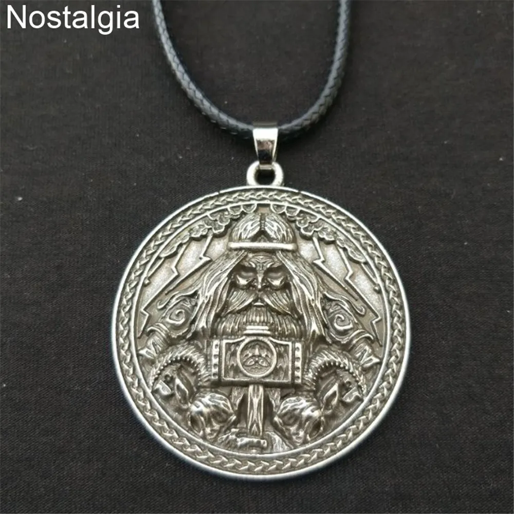 Ностальгия одна штука Тор и молоток Норвегия Wiccan Амулет ожерелье кулон для