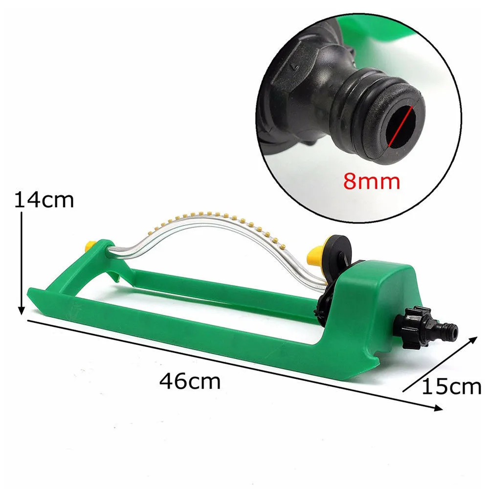 Осциллирующий садовый разбрызгиватель трубопровод для полива шланга поток воды с разъемом