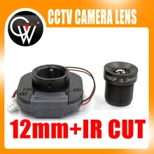 1080P IR 12 мм объектив+ IR CUT оборудование M12 для Full HD CCTV камеры MTV крепление