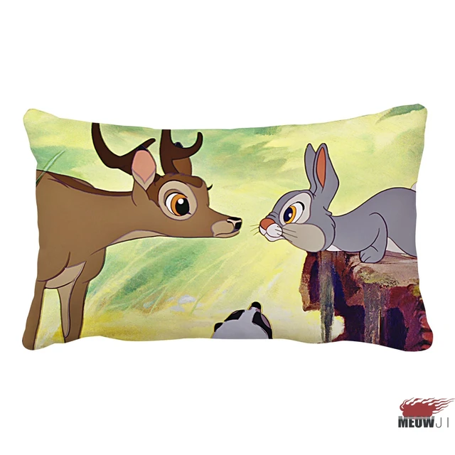 Bambi Multi Size Rectangle Throw Pillow Case Free Shippingin Pillow