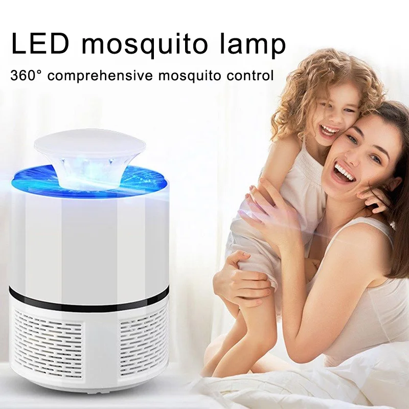 

Electric Mosquito Killer Lamp USB Rechargeable Fly Bug Zapper LED Light Insect Trap for Home Garden JA55