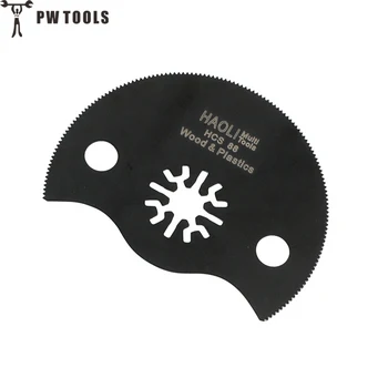 

1PC 88mm Semi Circular HCS Segment Saw Blade Oscillating Multi Power Tool Black For Wood Metal Cutting