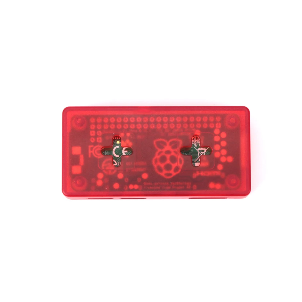 Raspberry Pi Zero W корпус красный ABS пластиковая коробка GPIO справочный чехол для RPI Zero 1,3 W