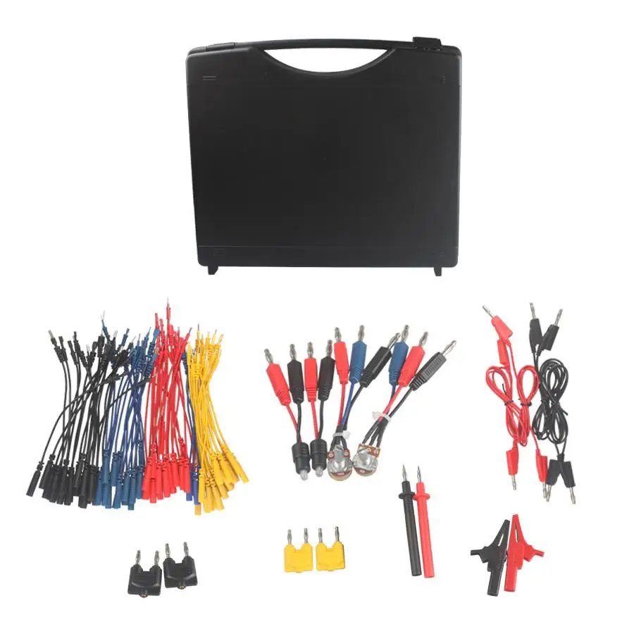 

Multi Function Automotive Circuit Tester Lead Kit Contains 92 Pieces Of Essential Test Aids Test Lead Car Electrical Testers