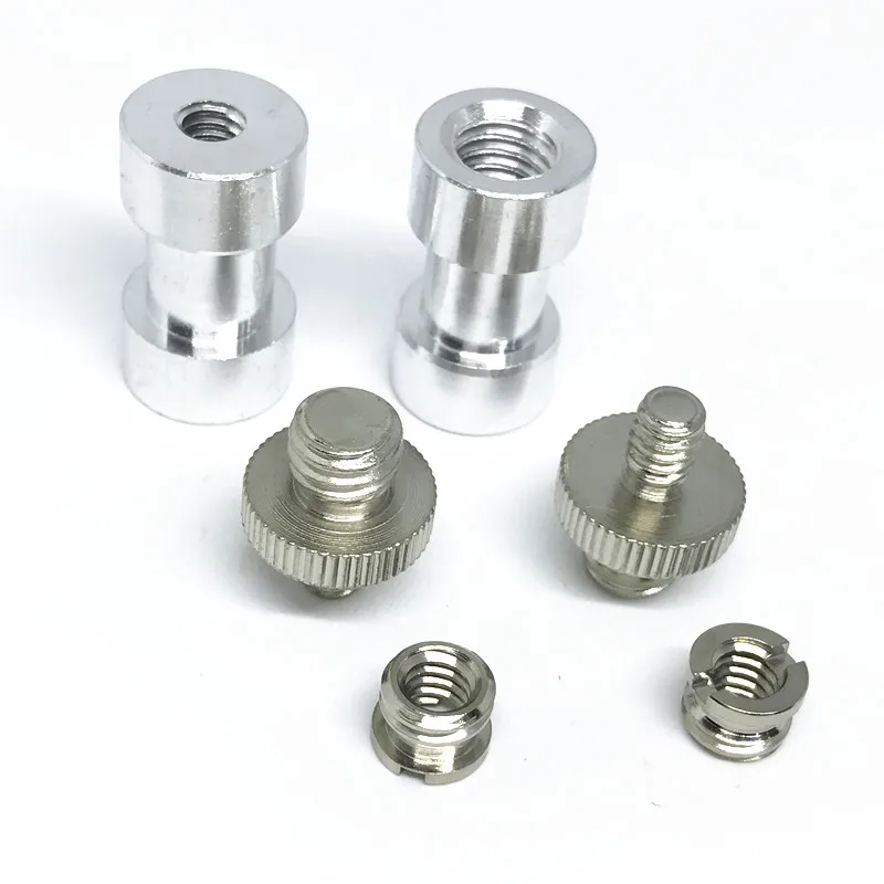 5set Metal 14 to 38 Thread Screw Mount Adapter for Camera Flash Tripod Light Stand New Photo Studio Accessories  (4)