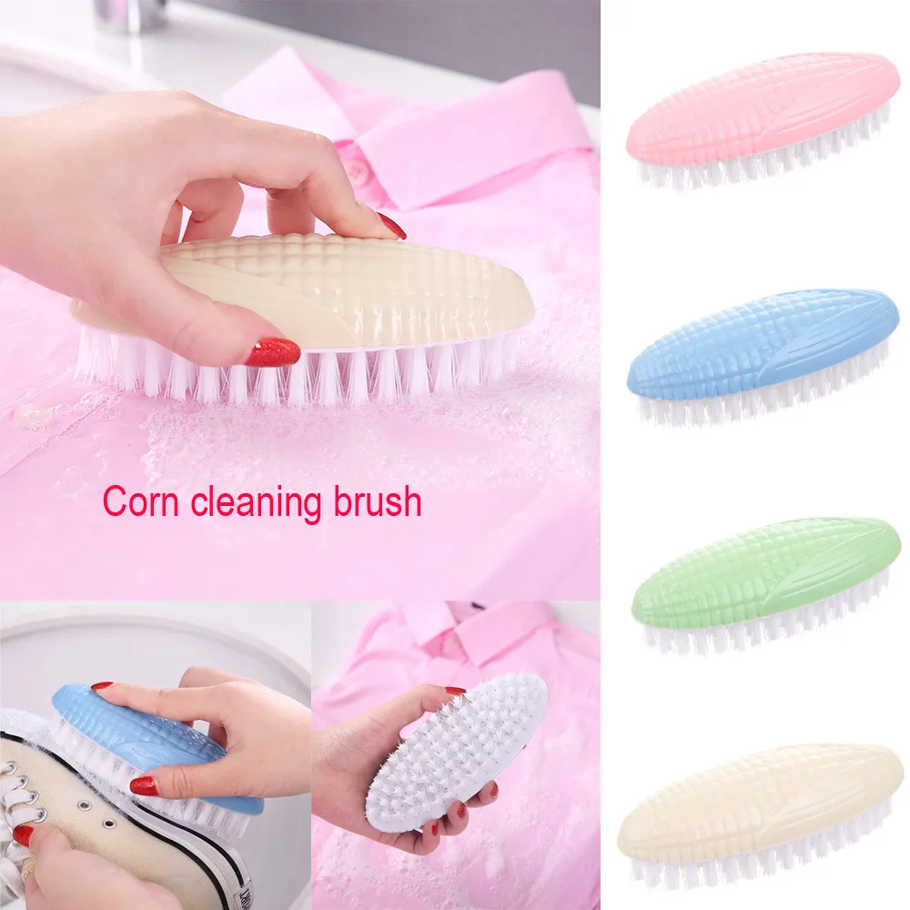 

Multifunction Corn Shape Cleaning Brush Strong Decontamination Brush for Bathroom Toilet Tiles Pot Wall Cleaning Brush Tools #F