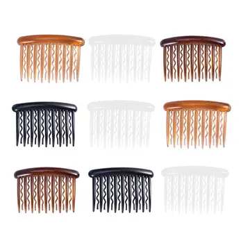 

24pcs Plastic Hair Side Combs Wave Teeth Daily Hair Clips Hair Combs for Bridal