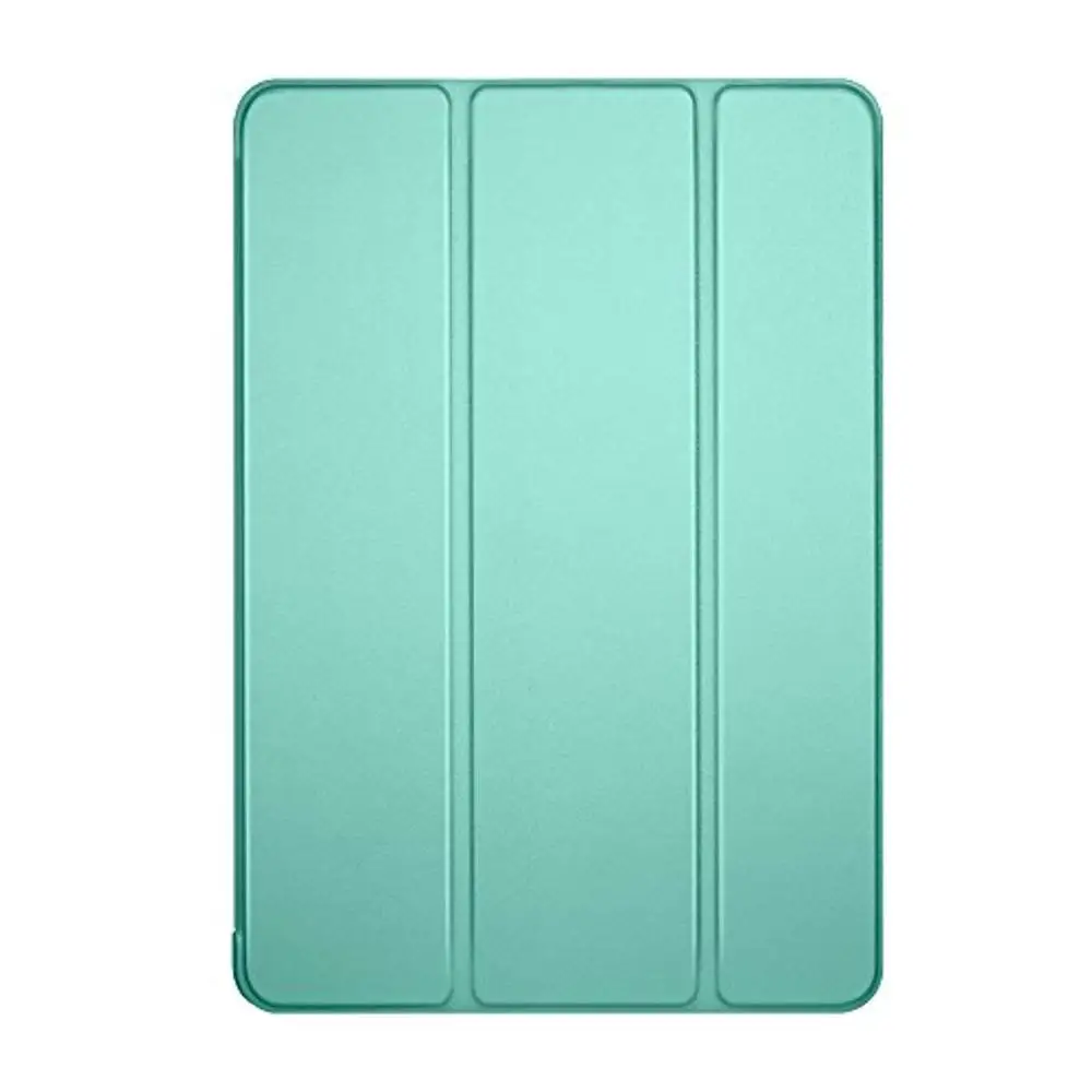 for iPad Air 1 2 rd GenerationCase Smart Cover Trifold Stand Soft Back Cover for iPad Air air2 5 6 Auto Sleep/Wake A1566 A1567 - Color: sky blue