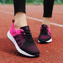 ZHENZU Women’s Sport Shoes Female Brand Sneakers Woman Running Shoes Breathable Antislip Light Flats