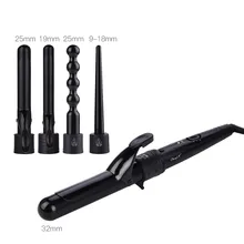 Профессиональные керамические щипцы для завивки утюжок для завивки Плойка для волос Электрический локон контроль температуры выпрямитель для волос палочка для укладки