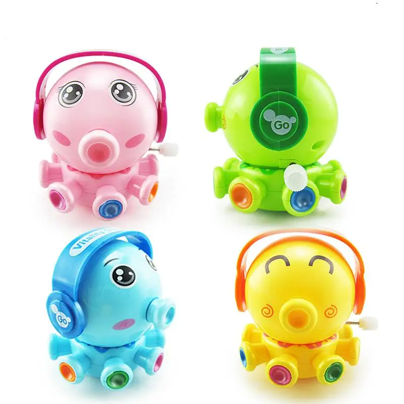 

Brand New Lovey infant baby octopus wind up toys / Kids Child pull back walking cartoon animals for classic early learning toys