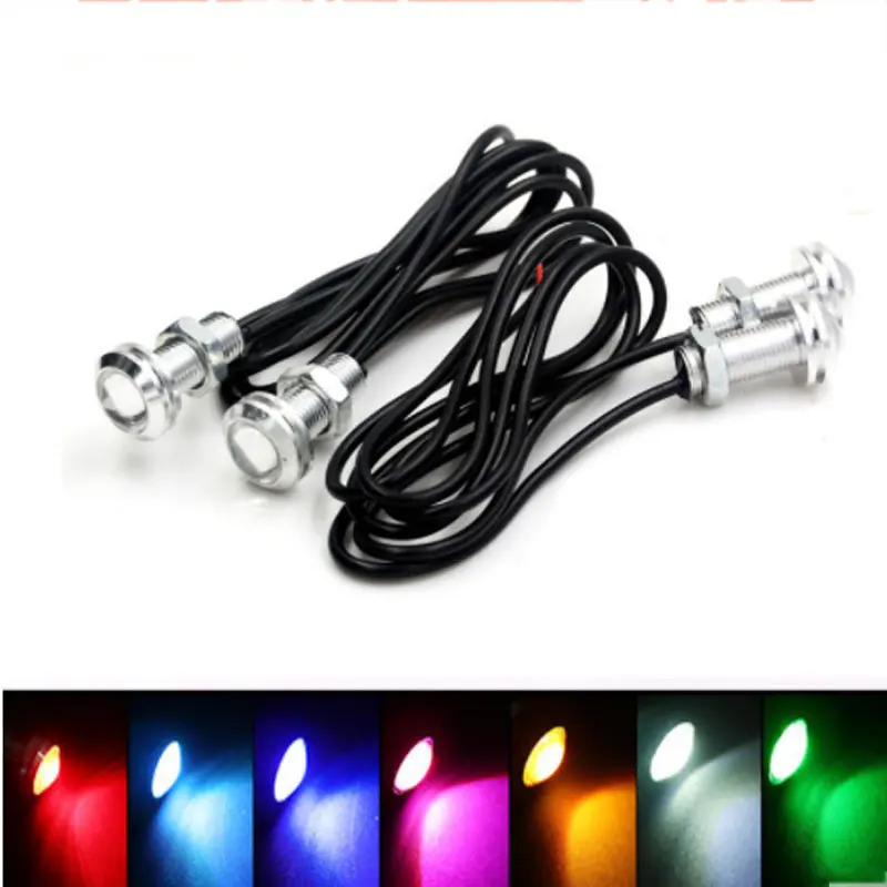 (4) Blue LED Boat Light Silver Waterproof 12v Deck for Enzo Malibu