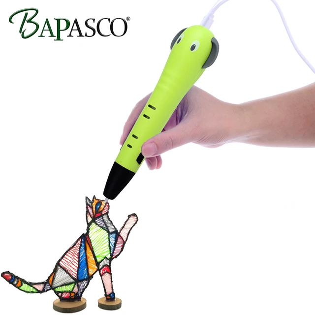 Best Offers BAPASCO Newest 3D Pen Drawing Pen Cartoon 3D Drawing Pens Creative Kids Toy Education Gift Drawing Pencil Free PLA P65 Best Offers BAPASCO Newest 3D Pen Drawing Pen Cartoon 3D Drawing Pens Creative Kids Toy Education Gift Drawing Pencil Free PLA P65