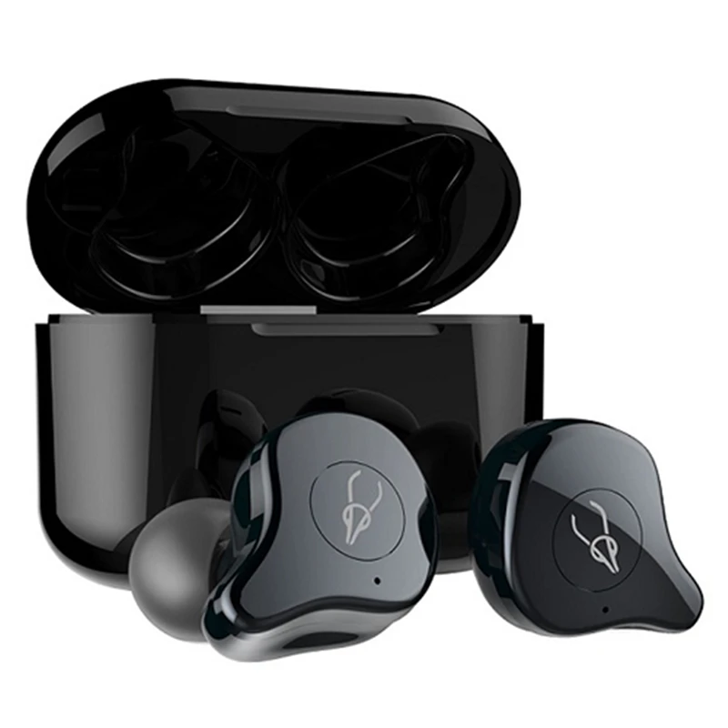 TWS Bluetooth 5,0 Беспроводная гарнитура HiFi стерео наушники спортивные наушники с быстрой зарядкой чехол для бега