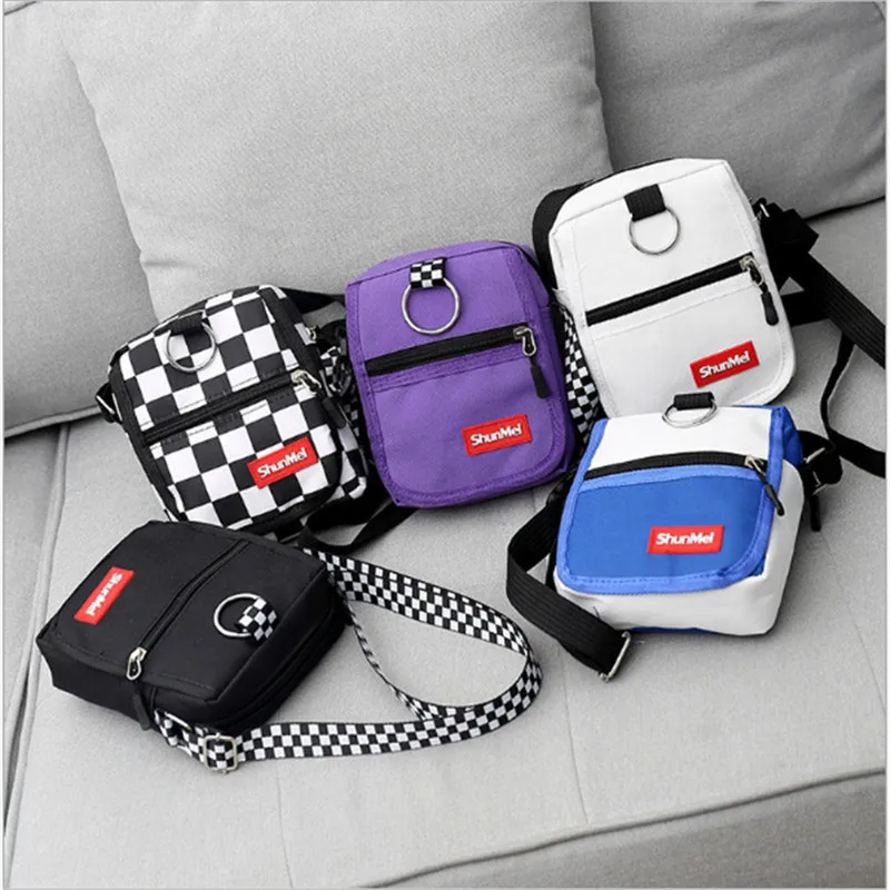 2019 модные парусиновые повседневные сумки на плечо для женщин мужчин Спорт