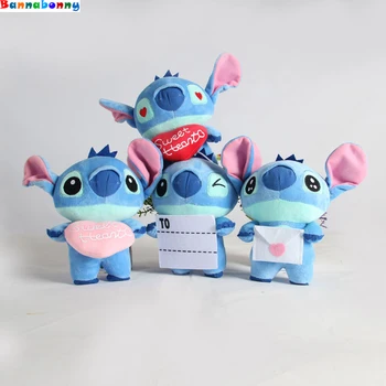 

Newest Style 20 cm Kawaii Stitch Plush Doll Toys Anime Lilo and Stitch Standing Stich Plush Toys for Children Kids Birthday Gift
