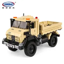 

New XingBao 03026 490Pcs Car Series The Super Truck Model Set Building Blocks Bricks Toys Educational Funny Kids Gifts Mode