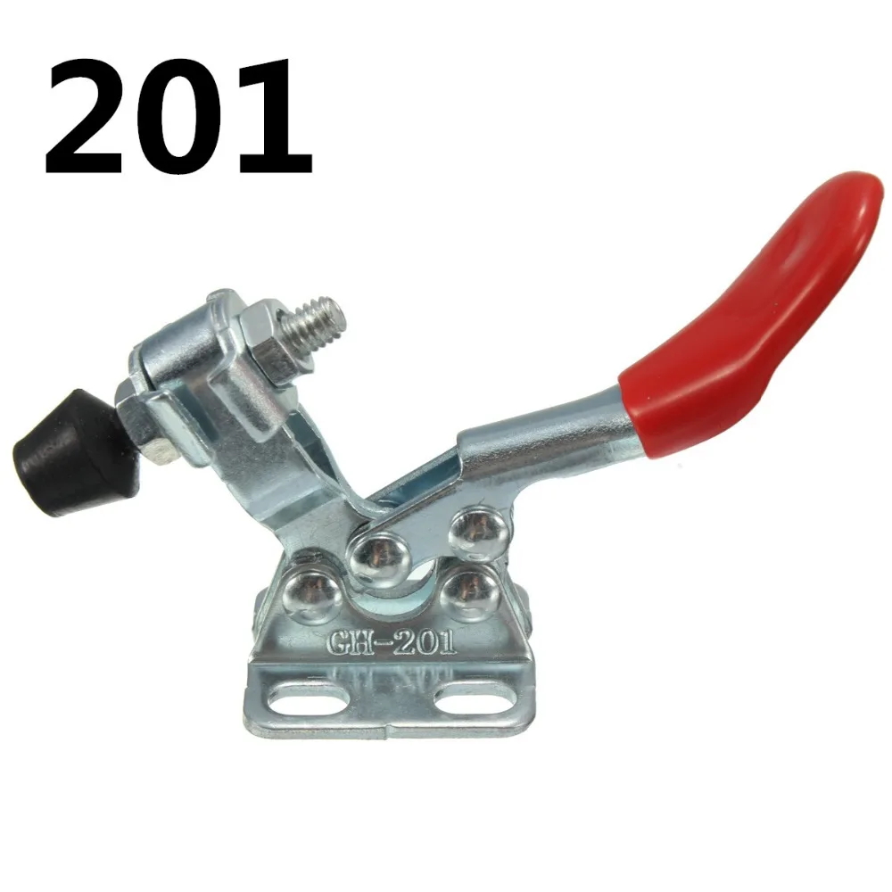 

27kg Quick Release Toggle Clamp GH-201 Horizontal Hand Tool For Fixing Workpiece