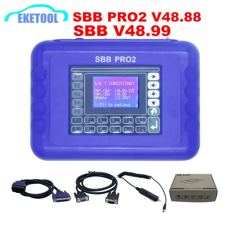 Newest V48.99 SBB V48.88 SBB PRO2 Supports New Cars Multi-Language No Tokens Supports For Toyota G Chip MINI Zed Bull