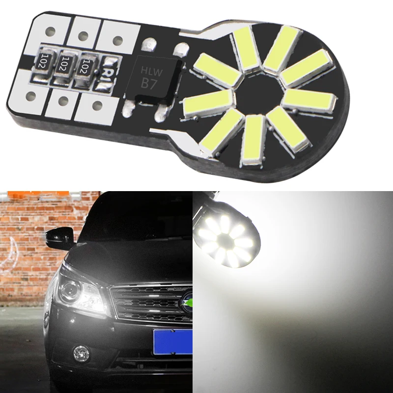 1X t10 w5w canbus автомобисветильник 194 501 led 26 4014 инструмент SMD light s лампочка