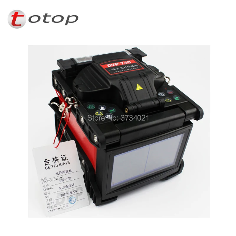 

Multi-language 100% Original Brand New DVP740 Optical fiber Arc fusion splicer FTTx / FTTH Fiber Optic Splicing Machine DVP-740