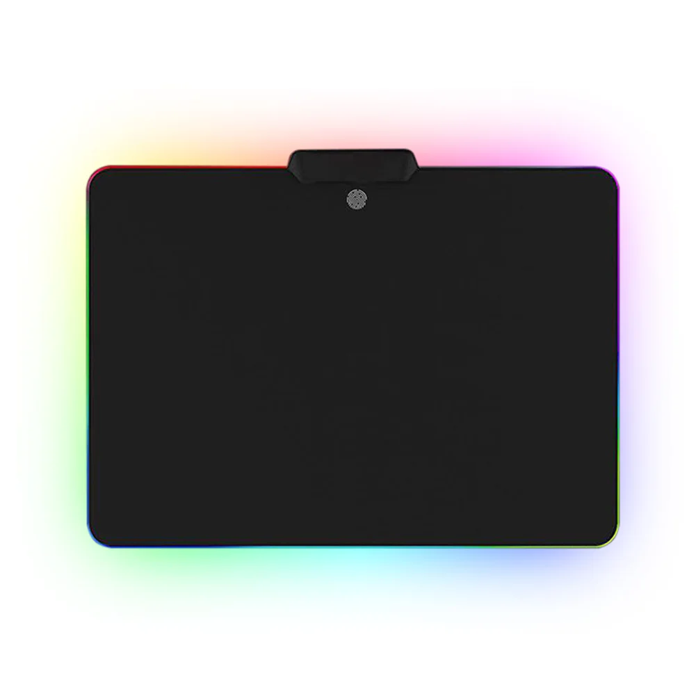 

New Style RGB Gaming Mouse Pad Mat LED Lighting Ultra-thin 7 Colorful Cool Computer Mice PVC EM88