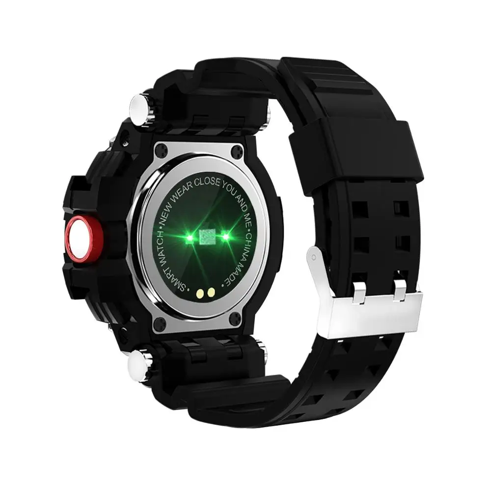 GMOVE Q8 Smart Bluetooth Watch Blood Pressure Heart Rate Monitor Smart Man Bracelet IP68 Waterproof For IOS Android PK X2 Plus