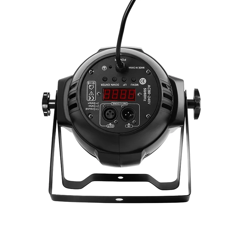 سبائك الألومنيوم LED الاسمية 18x18 واط RGBWA + الأشعة فوق البنفسجية 6in1 LED الاسمية يمكن الاسمية Led أضواء DJ العارض غسل الإضاءة المرحلة الإضاءة