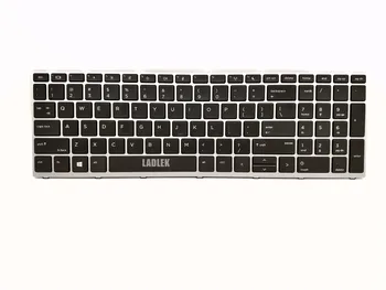 

New US keyboard for HP Probook 450 G5/470 G5 with silver frame L01028-001