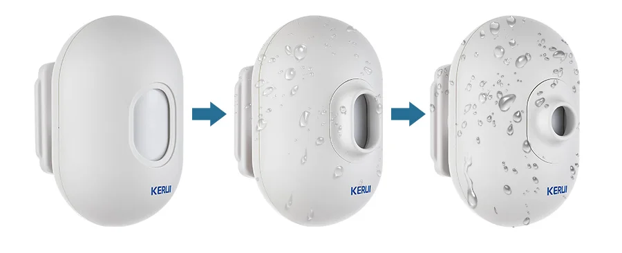 5 шт KERUI P861 мини Водонепроницаемый PIR уличный датчик движения для KERUI Беспроводной безопасности сигнализация сигнализации Системы