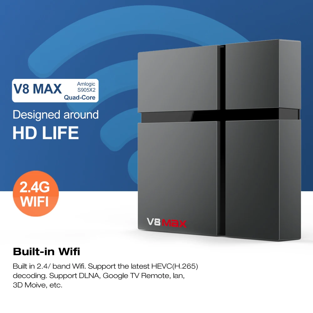 Wechip V8 Max Android 8,1 tv Box+ IPTV, французский арабский король Отт взрослый 4G64G MP2 2,4G+ 5G Wifi BT медиаплеер 4K телеприставка