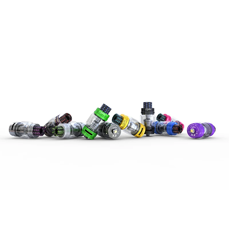 Оригинальный атомайзер IJOY Captain X3 Sub ohm 8 мл для электронных сигарет с налобной