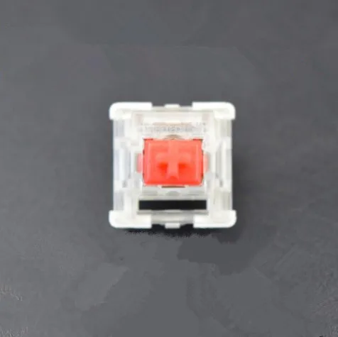 10 шт./упак. Greetech SMD RGB переключатели механическая клавиатура переключатель красный цвет синий, черный; Большие размеры 34–43/коричневый/зеленый переключатель - Цвет: Красный