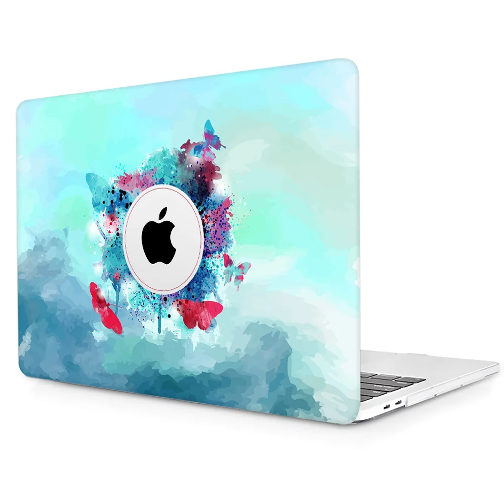 Чехол в цветочном стиле для Macbook Air 11 12 Pro Retina13 15, чехол для ноутбука Mac book 13,3 1" 16 A2141 Touch bar Air 13 A1932 - Цвет: J067