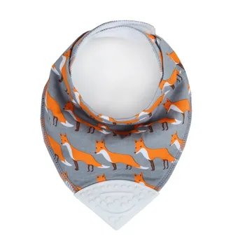 

Baby Gum Bib High Quality Triangle Saliva Towel Double Layers Cotton Gum Bib Infant Kid Scarf Bandana