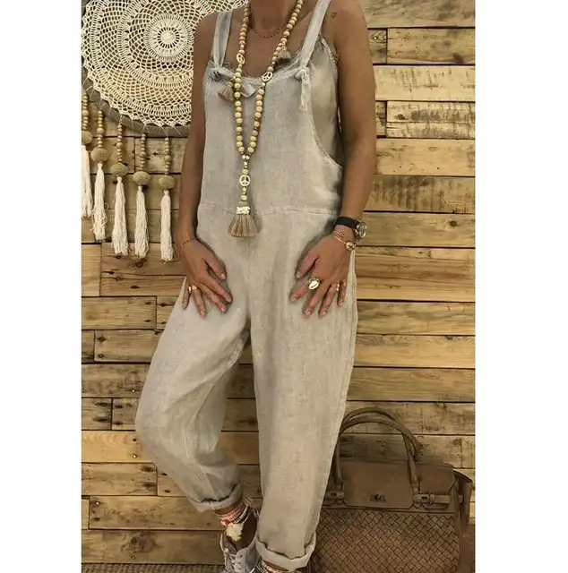 casual linen jumpsuit