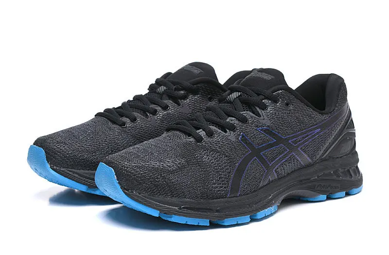 Горячая Распродажа ASICS GEL-NIMBUS 20 Мужская обувь подлинный штатив с пневматическим амортизатором Беговая обувь дышащая кроссовки спортивные