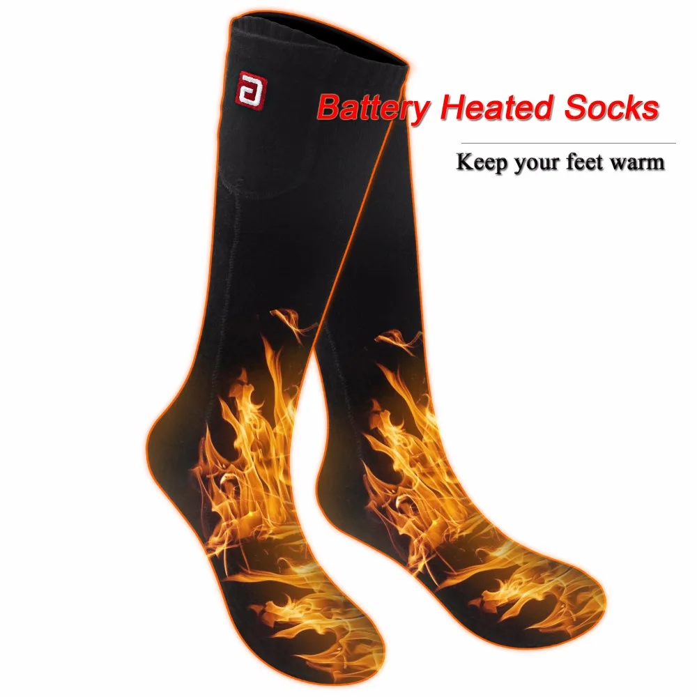 battery heated socks