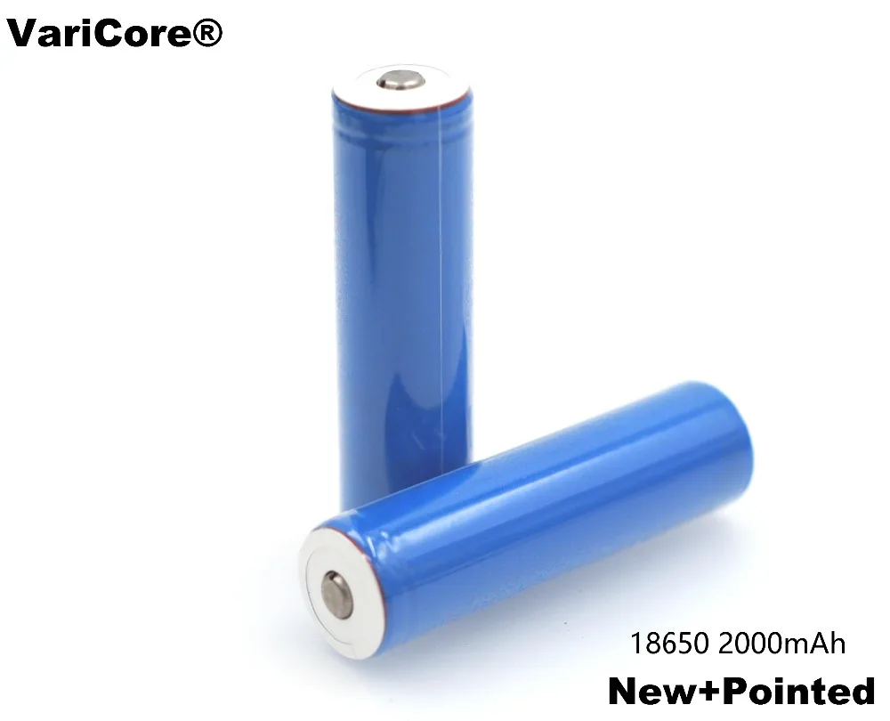 

New 18650 Rechargeable Battery 3.7V 2000mAh li-ion Batteries group for Flashlight Battery Mobile power/Bank