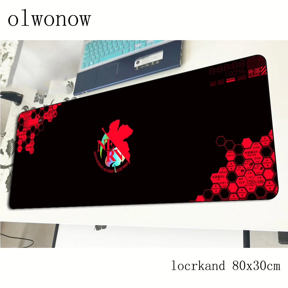 

evangelion pad mouse present computador gamer mouse pad 800x300x2mm padmouse Beautiful mousepad ergonomic gadget office desk mat