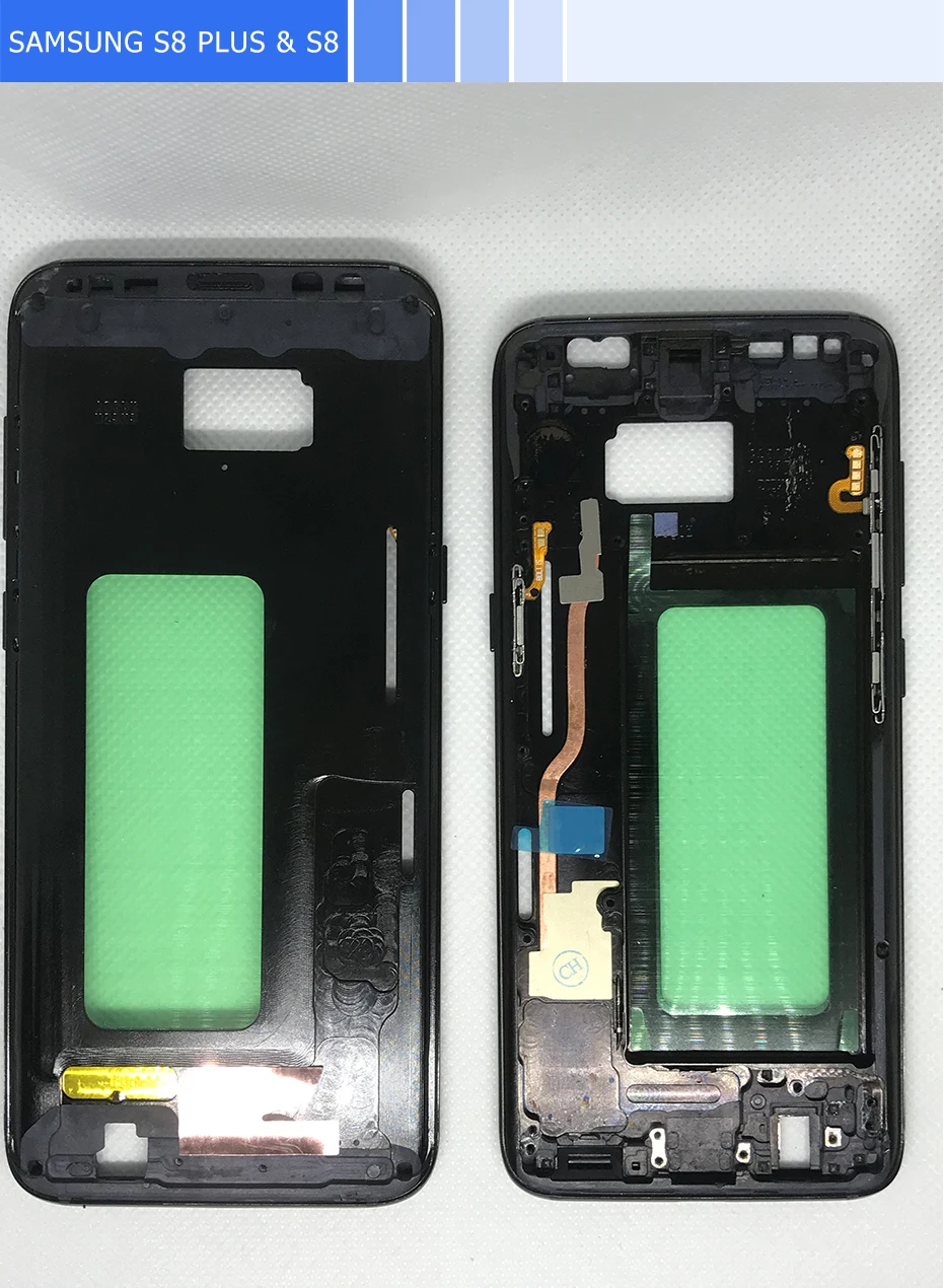 

Cxzl Frame For Samsung Galaxy S8 & S8 plus G950 G955 borde replace the battery shell For Samsung Galaxy S8 & S8 plus Frame