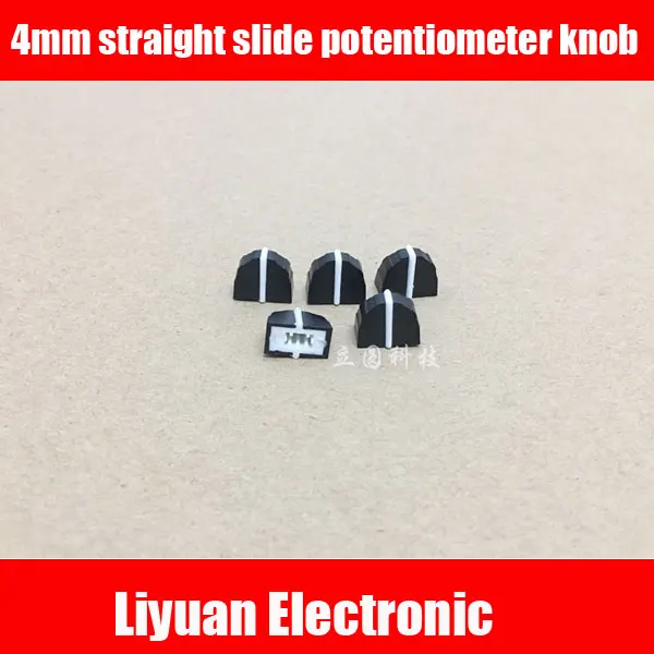 

4mm straight slide potentiometer push button Mixer EQ equalizer potentiometer effect fader cap adjustment switch