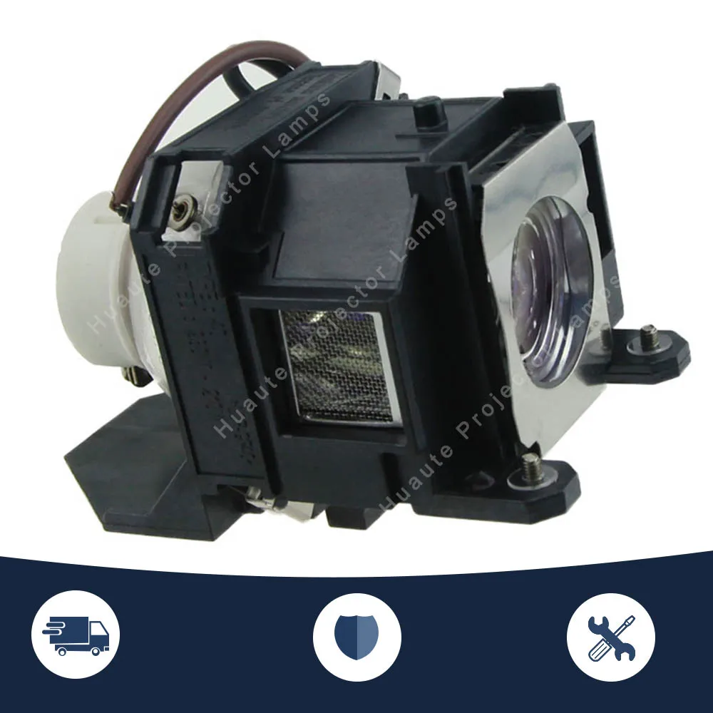 ELPLP40 V13H010L40 Лампа проектора для Epson EB-1810/EB-1825/EMP-1810/EMP-1810P/EMP-1815/EMP-1815/EMP-1825 | Электроника